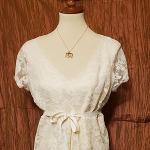 Oh baby elegant lace dress size L